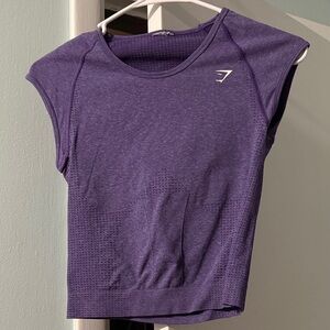 Purple Gymshark Women's Top